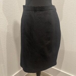 Chloe Navy Blue Pencil Skirt, Size 36